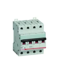Bticino btdin250h automatic circuit breaker 4p 50a 25ka f84v//50